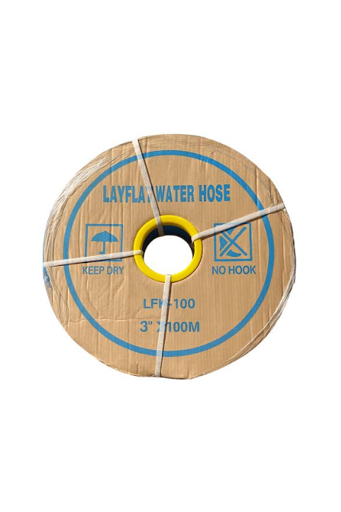 Medium Duty PVC Blue Lay Flat (Water Discharge Hose)