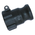 Type A Cam & Groove x BSPP Female - polypropylene (PP)