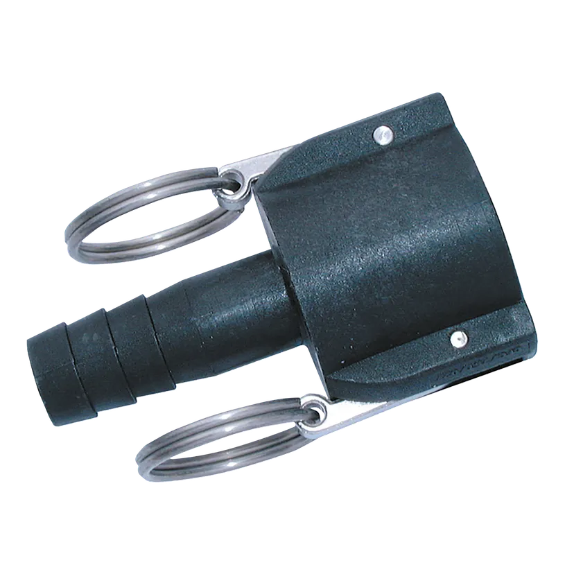 Type C camlock x Hosetail Polypropylene