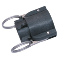 Type D Cam & Groove x BSPP Female - polypropylene (PP)