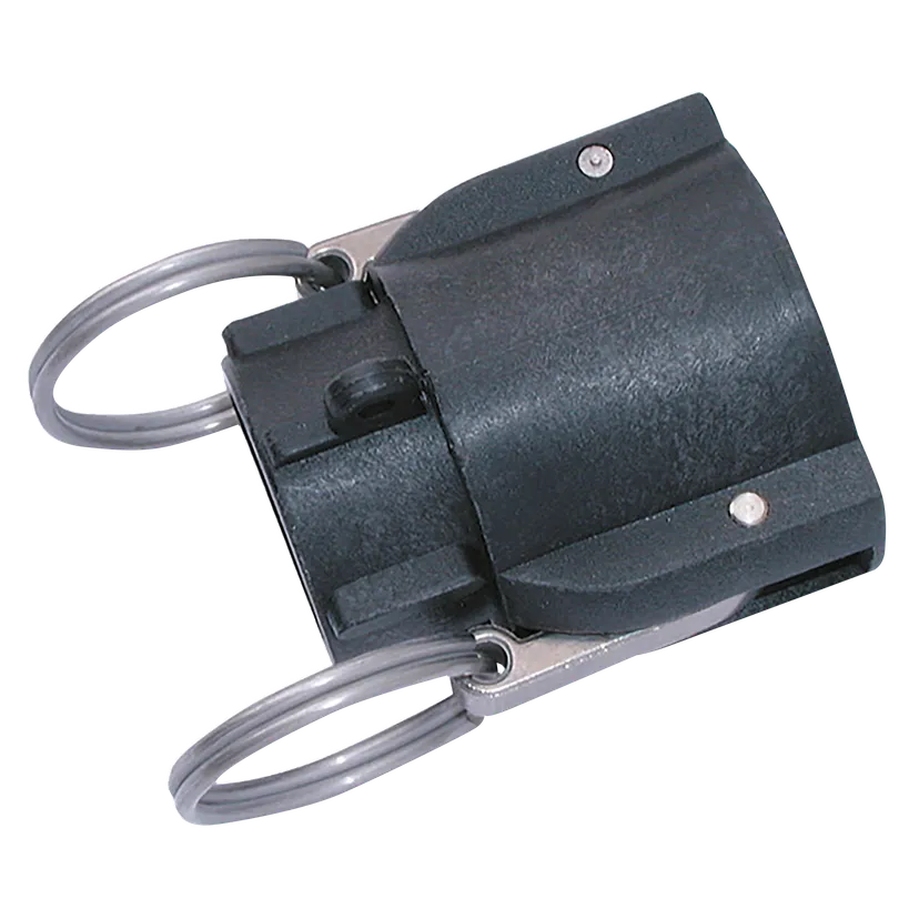 Type D Cam & Groove x BSPP Female - polypropylene (PP)