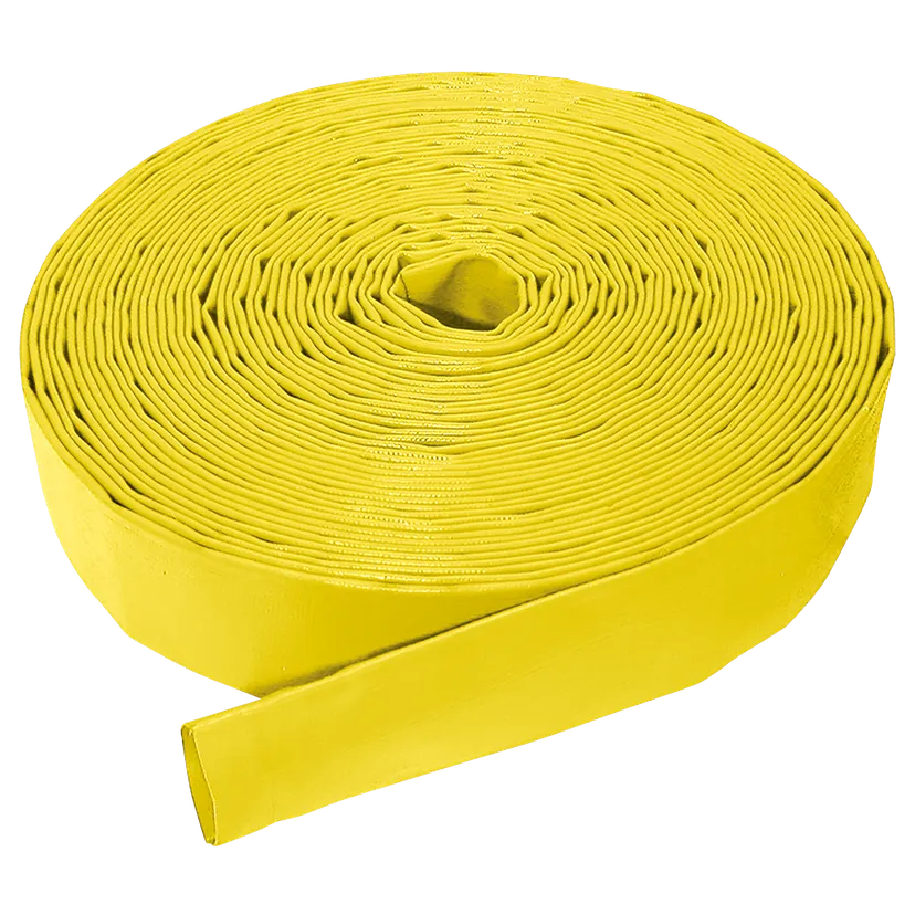 Medium Duty Yellow Lay Flat (Water Discharge Hose)