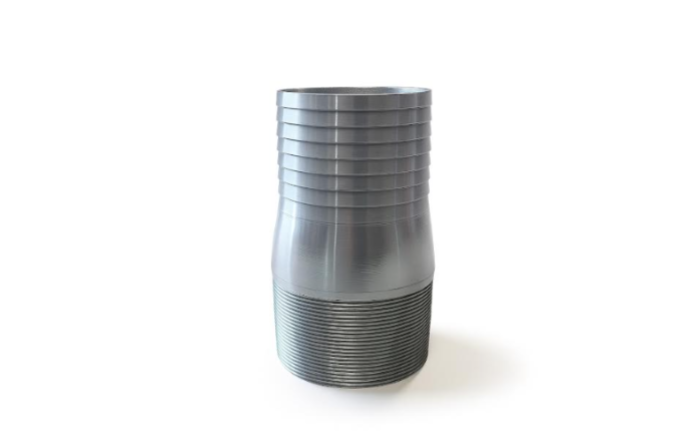 BSP Male Thread x Hosetail King Combination Coupling (Mild Steel)