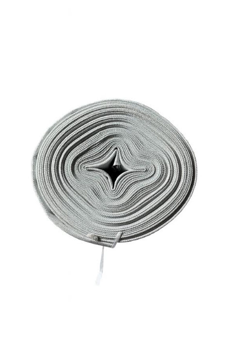 White Canvas EPDM Polyester Fire Hose